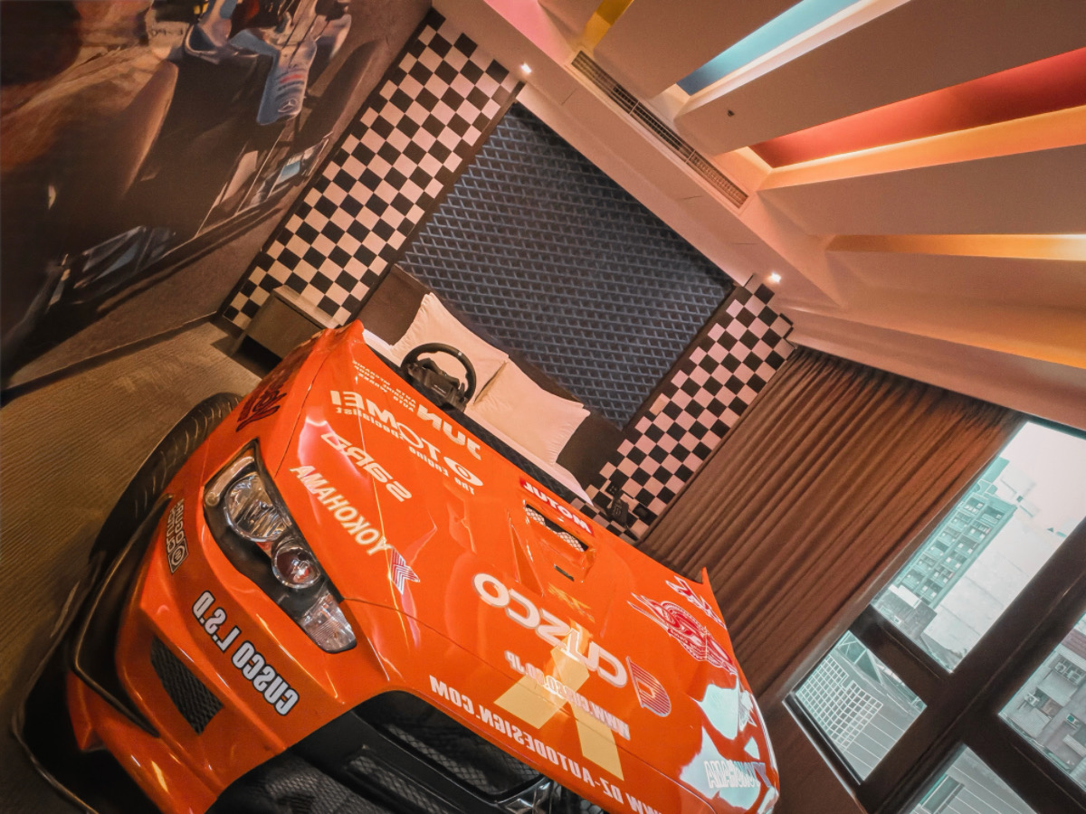 ❤旅宿分享❤【宮賞大飯店・賽車房】把《極速傳說》搬進現實!高雄最狂主題房、下午茶&早餐、兒童天地一次玩到飽 - 第19張圖