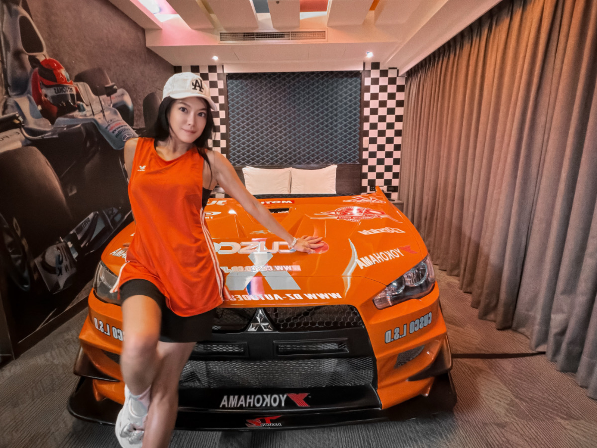 ❤旅宿分享❤【宮賞大飯店・賽車房】把《極速傳說》搬進現實!高雄最狂主題房、下午茶&早餐、兒童天地一次玩到飽 - 第8張圖