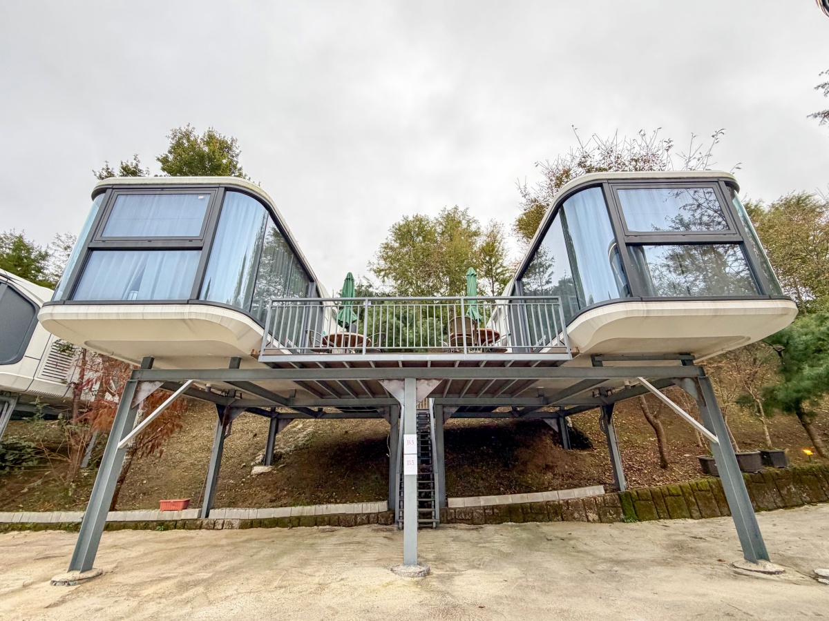 ❤旅宿分享❤【數碼天空太空艙】新竹尖石鄉住進雲裡的一晚｜一泊一食入住心得＋完整攻略