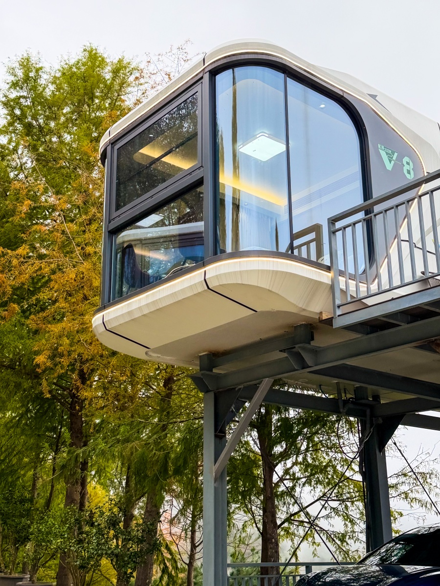 ❤旅宿分享❤【數碼天空太空艙】新竹尖石鄉住進雲裡的一晚｜一泊一食入住心得＋完整攻略