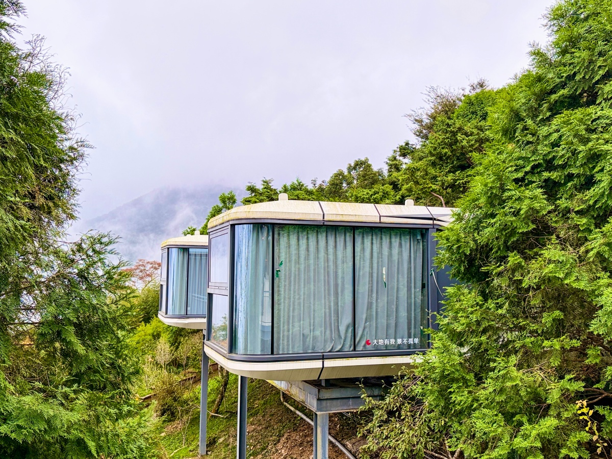 ❤旅宿分享❤【數碼天空太空艙】新竹尖石鄉住進雲裡的一晚｜一泊一食入住心得＋完整攻略