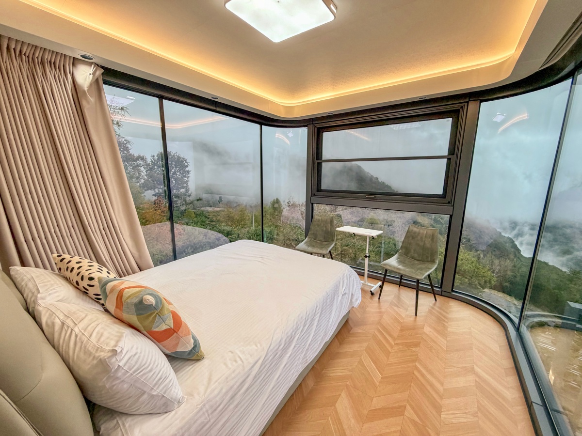 ❤旅宿分享❤【數碼天空太空艙】新竹尖石鄉住進雲裡的一晚｜一泊一食入住心得＋完整攻略