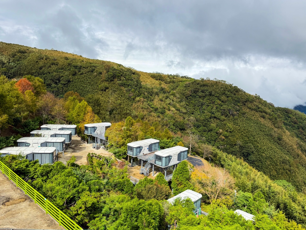 ❤旅宿分享❤【數碼天空太空艙】新竹尖石鄉住進雲裡的一晚｜一泊一食入住心得＋完整攻略
