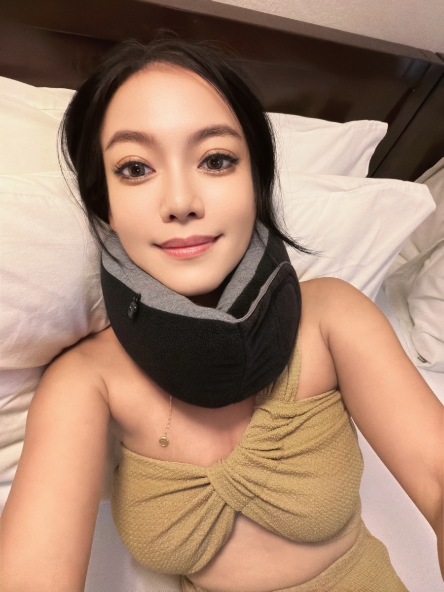 ❤產品分享❤【GreySa格蕾莎全家福旅行頸枕|純棉素面款】旅行不再落枕!不悶熱、可調節、外宿也能睡得安心的頸部小幫手 - 第14張圖