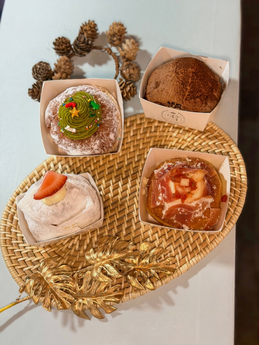 ❤美食分享❤【雪系町生ドーナツ】台北甜甜圈推薦｜聖誕雪藏童話 限定四款新品完整開箱與心得