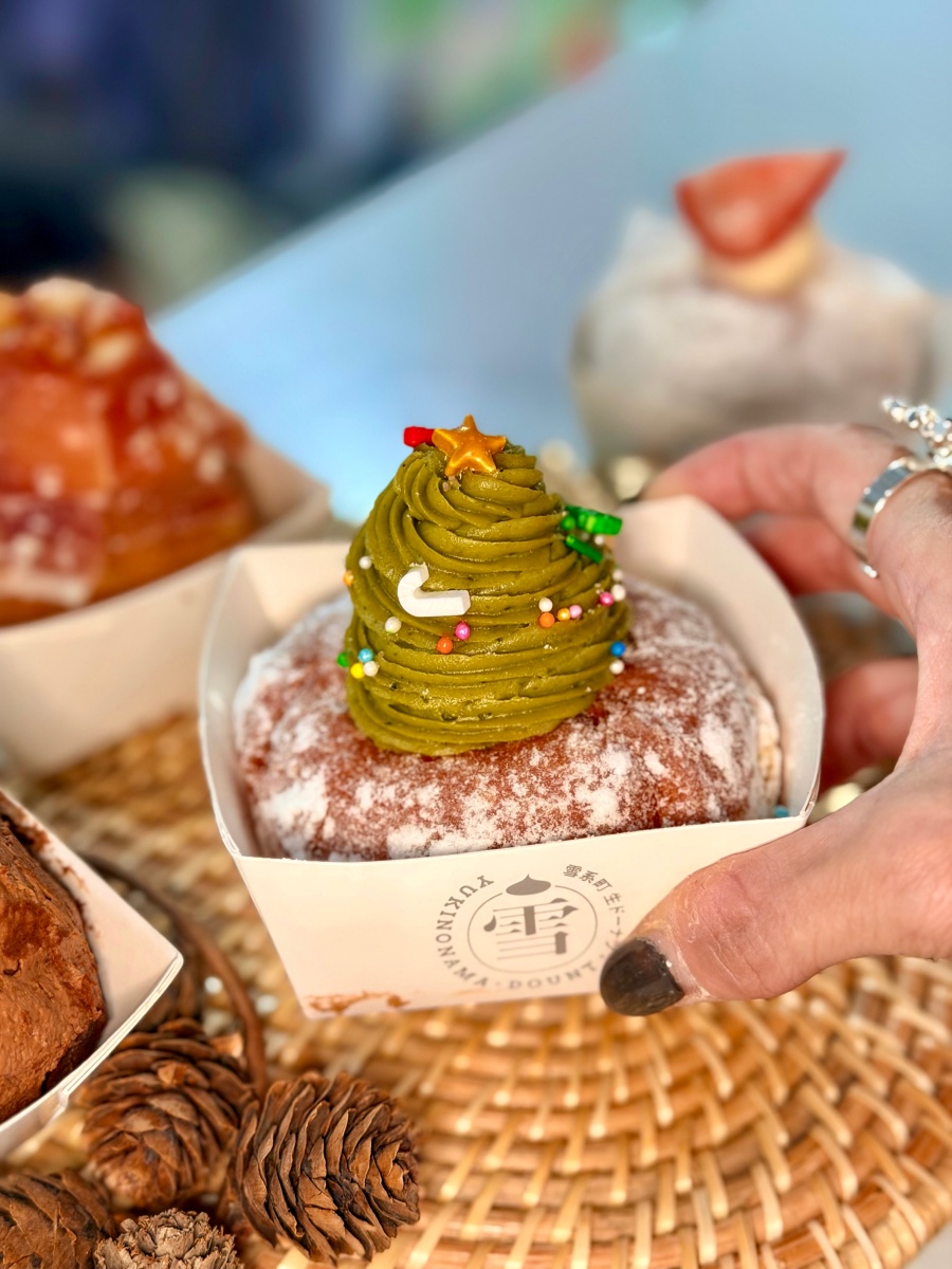❤美食分享❤【雪系町生ドーナツ】台北甜甜圈推薦｜聖誕雪藏童話 限定四款新品完整開箱與心得