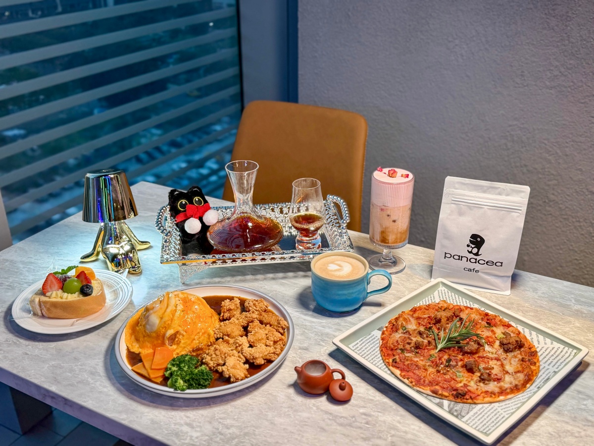 ❤美食分享❤【龍火 Panacea Cafe 新莊宏匯廣場】全台唯一 Coffee Raves 咖啡館｜日咖夜酒 × 黑蒜料理 × 精品咖啡一次體驗