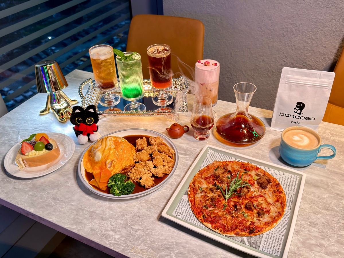 ❤美食分享❤【龍火 Panacea Cafe 新莊宏匯廣場】全台唯一 Coffee Raves 咖啡館｜日咖夜酒 × 黑蒜料理 × 精品咖啡一次體驗