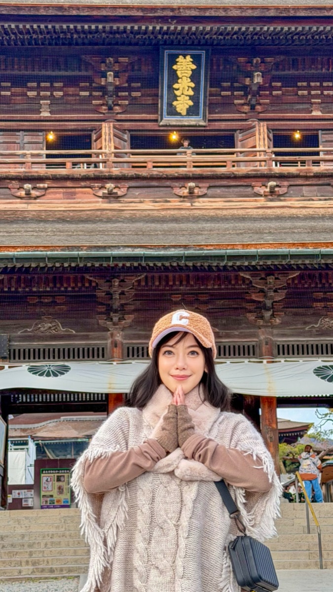 ❤景點分享❤【美黛子遊日本】長野經典觀光一日遊｜雪猴溫泉、千年古剎善光寺、清酒微醺，超值行程大公開！
