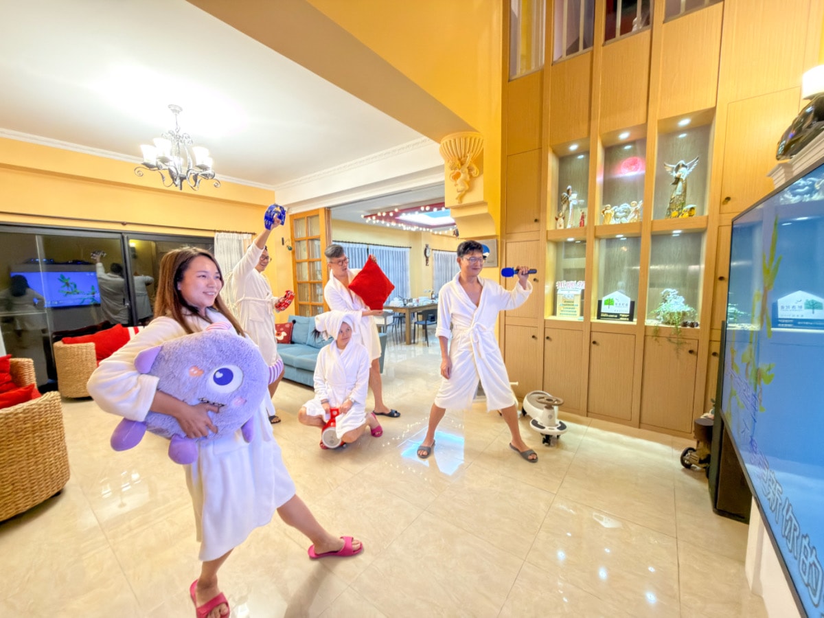 ❤旅宿分享❤【夏米兒Chamuel Villa】宜蘭包棟民宿推薦員山頂級夢幻莊園：充氣城堡、專屬管家、機場接駁+頂級午茶饗宴！