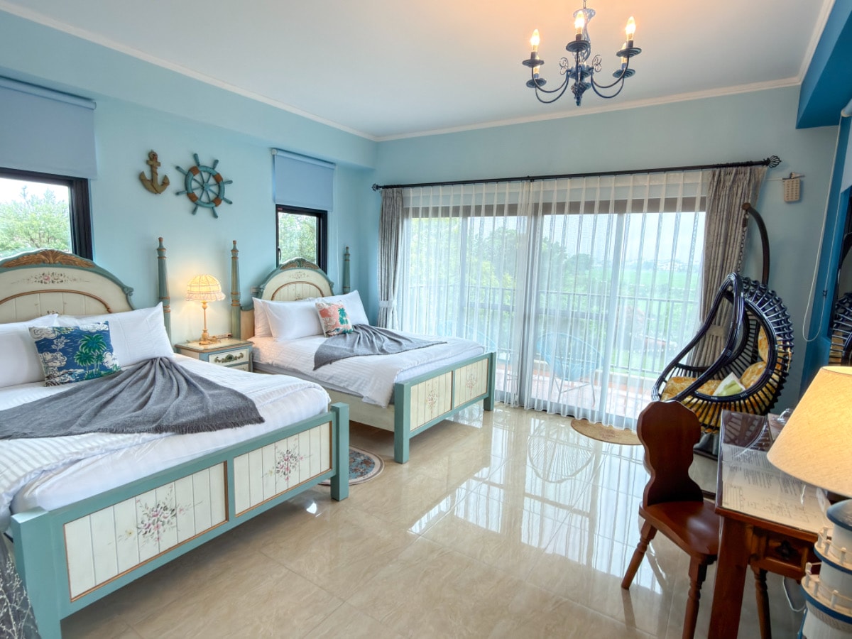 ❤旅宿分享❤【夏米兒Chamuel Villa】宜蘭包棟民宿推薦員山頂級夢幻莊園：充氣城堡、專屬管家、機場接駁+頂級午茶饗宴！