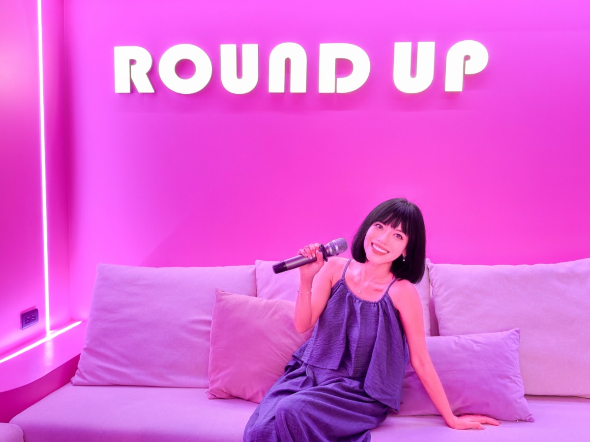 ❤美食分享❤【ROUND UP創意料理】隱身城市裡的粉紅夢境。台北東區地下室的粉色派對空間，從料理到超夢幻KTV粉紅包廂都讓人上癮！