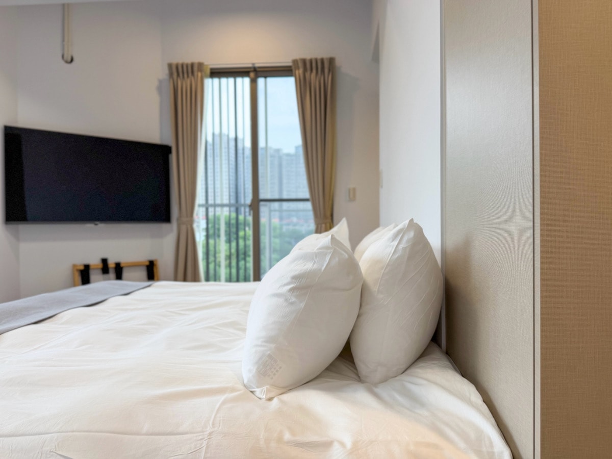 ❤旅宿分享❤【蟬說：旭樹・寓所Hotel Arbol Taichung】台中住宿推薦｜全新開幕城市旅宿！自助入住＋每房獨立陽台，東海商圈旁的質感慢旅