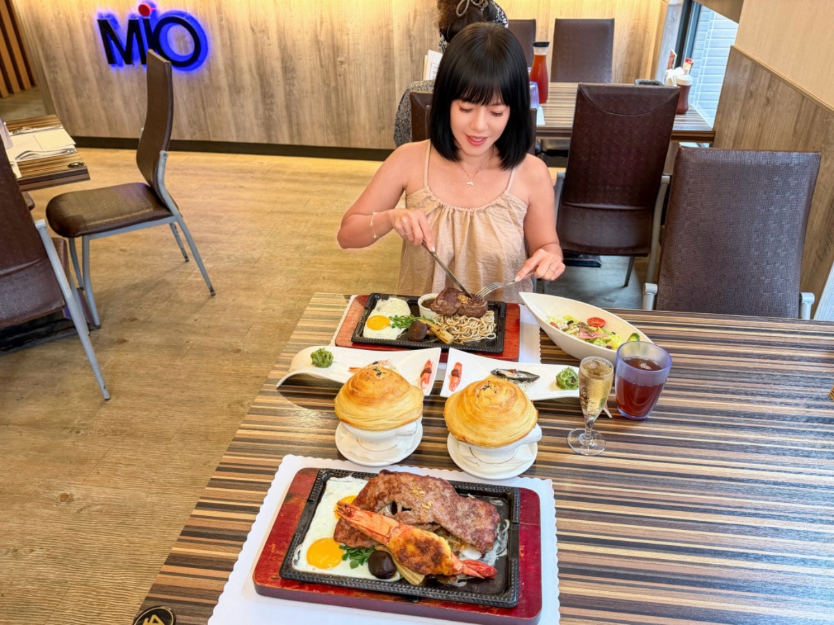❤美食分享❤【MIO米歐牛排館】宜蘭在地人激推｜平價牛排推薦，套餐一路吃到甜點，還有特約停車場超方便！