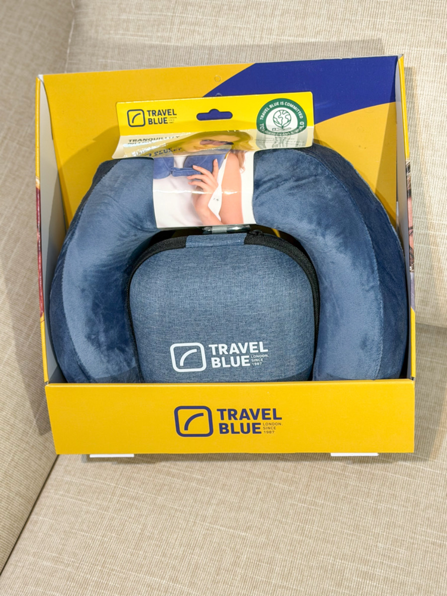 ❤產品分享❤【Travel Blue 藍旅】寧靜頸枕同色套組｜從飛機睡到轉機，再一路睡到潛水船上！海島旅行必備補眠神器